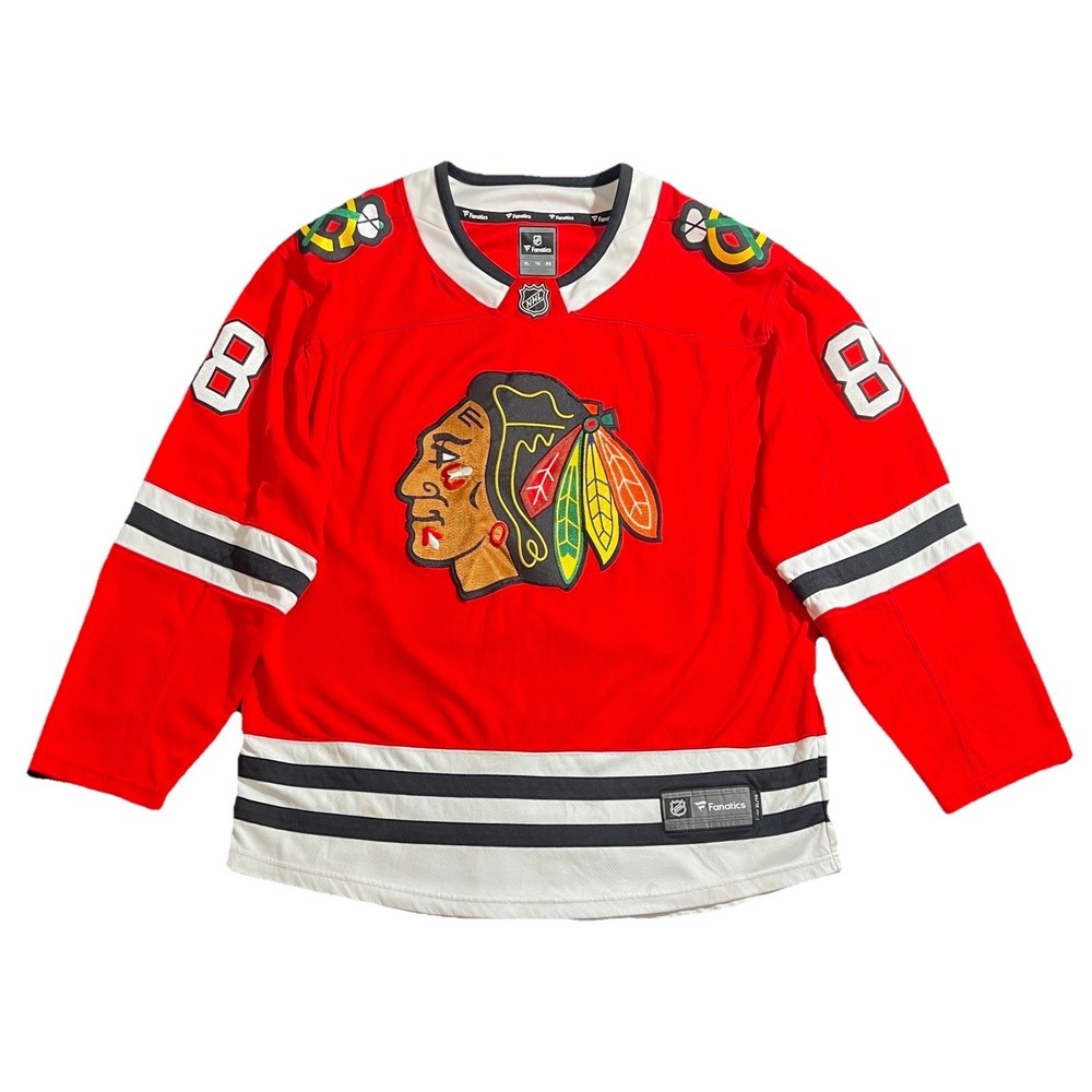 Fanatics NHL Chicago Blackhawks Patrick Kane #88 Red Men's Jersey XL